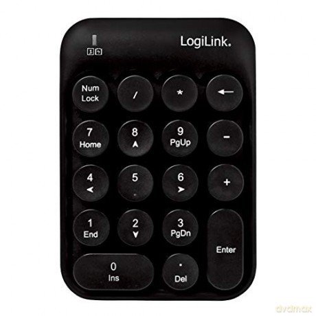 Klawiatura bezprzewodowa numeryczna, 18 klawiszy, 2.4GHz