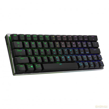 Klawiatura bezprzewodowa SK622 (Cherry MX Red) podświetlenie RGB mechaniczna low profile
