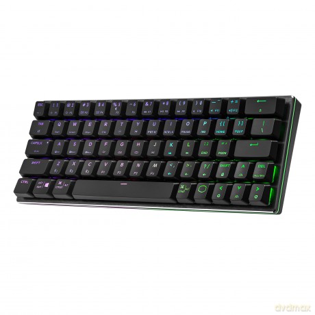 Klawiatura bezprzewodowa SK622 (Cherry MX Red) podświetlenie RGB mechaniczna low profile