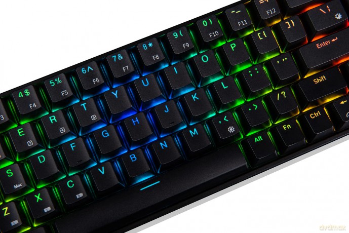 Klawiatura bezprzewodowa VOLCANO LANPARTY RGB BT