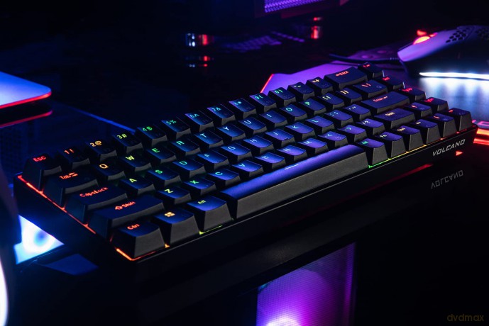 Klawiatura bezprzewodowa VOLCANO LANPARTY RGB BT