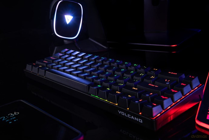 Klawiatura bezprzewodowa VOLCANO LANPARTY RGB BT