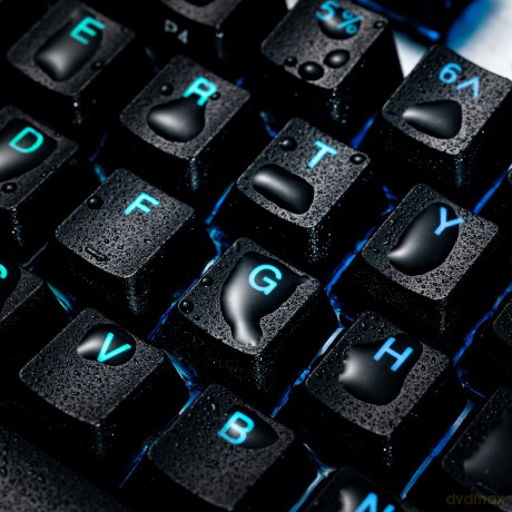 Klawiatura CK351 podświetlenie RGB Optical switch Red