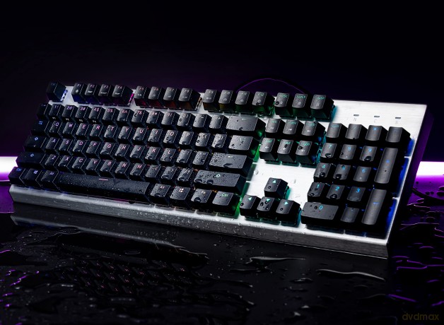 Klawiatura CK351 podświetlenie RGB Optical switch Red