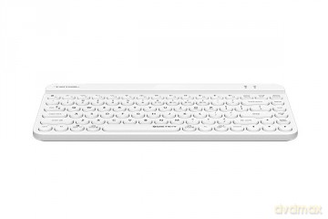 Klawiatura FStyler FBK30 biały 2.4GHz + BT (silent)