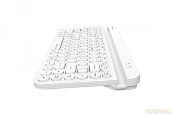 Klawiatura FStyler FBK30 biały 2.4GHz + BT (silent)