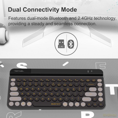 Klawiatura FStyler FBK30 Blackcurrant 2.4GHz + BT (silent)
