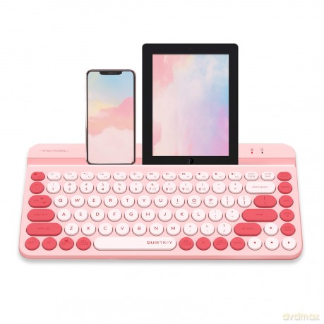 Klawiatura FStyler FBK30 Raspberry 2.4GHz + BT (silent)
