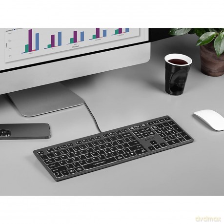 Klawiatura FStyler FX60H (białe podświetlenie)