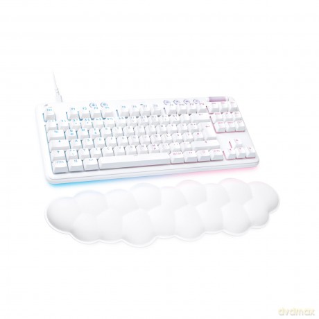 Klawiatura G713 Gaming Keyboard Linear US biała