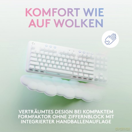Klawiatura G715 Wireless Gaming Keyboard Linear biała