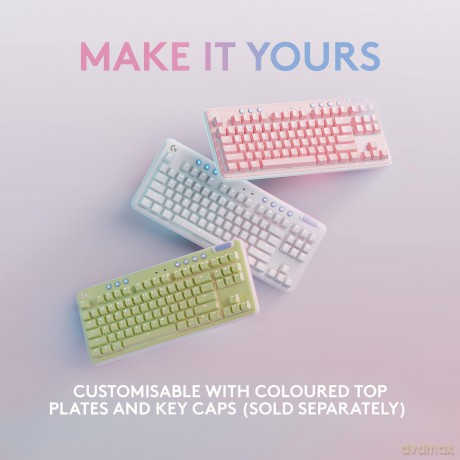 Klawiatura G715 Wireless Gaming Keyboard Tactile biała