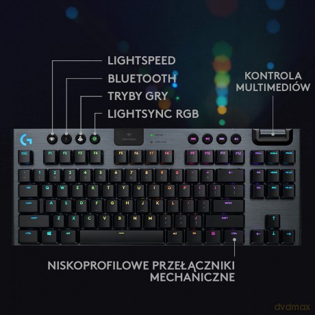 Klawiatura G915 TKL RGB Mechanical Linear