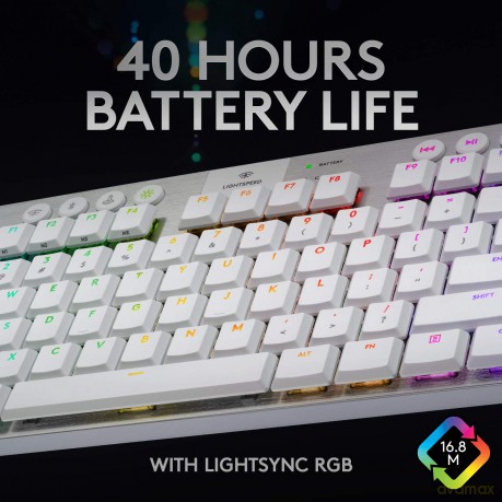 Klawiatura G915 TKL RGB Mechanical Tactile White 920-009664