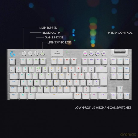 Klawiatura G915 TKL RGB Mechanical Tactile White 920-009664
