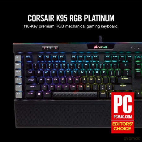 Klawiatura Gaming K95 RGB PLATINUM Keyboard, czarna