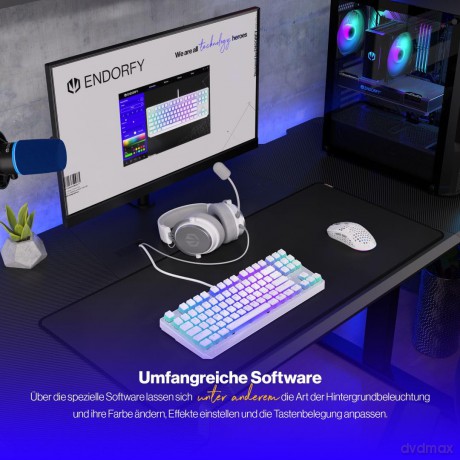 Klawiatura gamingowa - Thock TKL OWH P.Kailh RD RGB