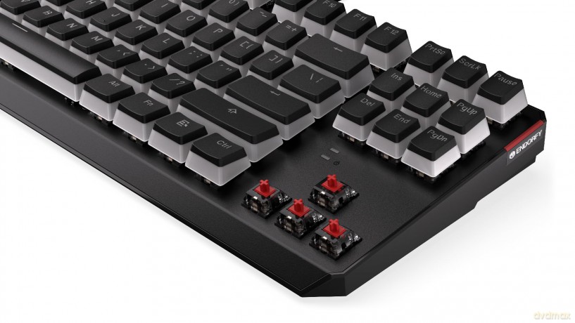 Klawiatura gamingowa - Thock TKL Pud Kailh RD RGB