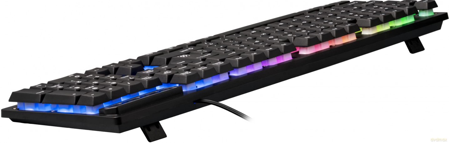 Klawiatura gamingowa ARX GK-196L przewodowa podświetlenie LED