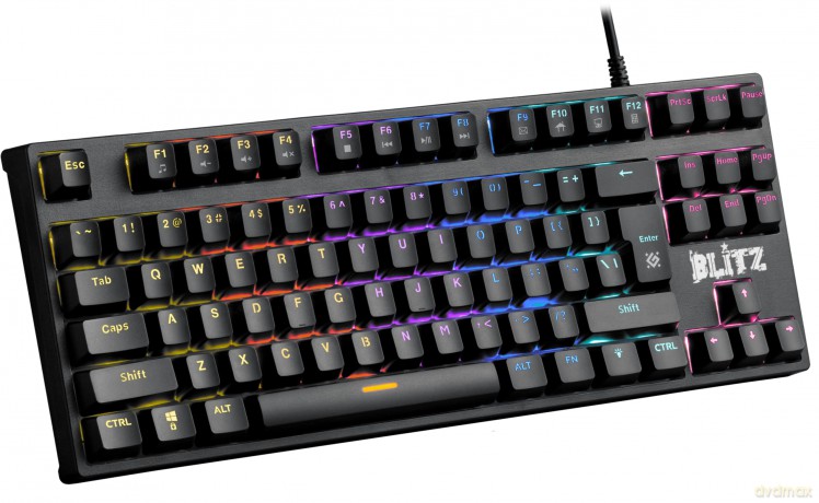 Klawiatura gamingowa BLITZ GK-240L mechaniczna podświetlenie RGB