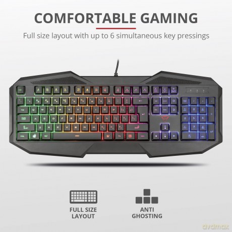 Klawiatura gamingowa GXT 830-RW Avonn