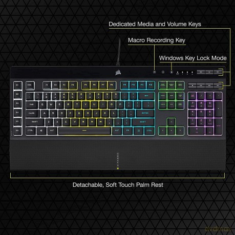 Klawiatura gamingowa K55 RGB PRO