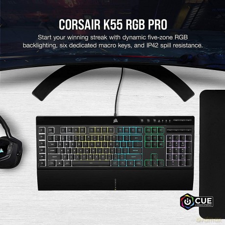 Klawiatura gamingowa K55 RGB PRO