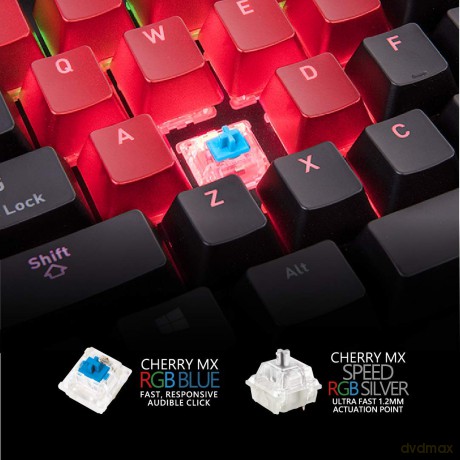 Klawiatura gamingowa Level 20 RGB Black Cherry MX Blue