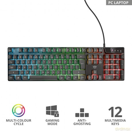 Klawiatura gamingowa z podświetleniem GXT835 AZOR