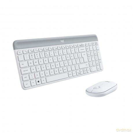 Klawiatura i mysz bezprzewodowa MK470 920-009205 biała