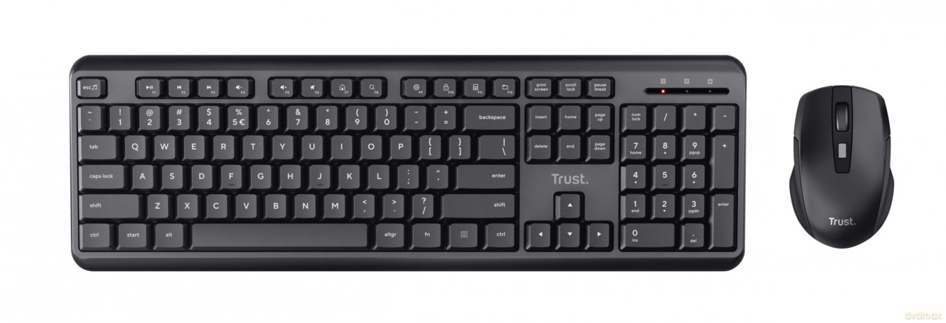 Klawiatura i mysz Ody Wireless Silent
