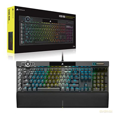 Klawiatura K100 OPX RGB Keyboard czarna