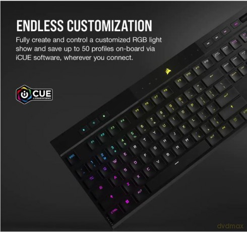 Klawiatura K100 RGB Air Wireless Ultra Thin Cherry MX