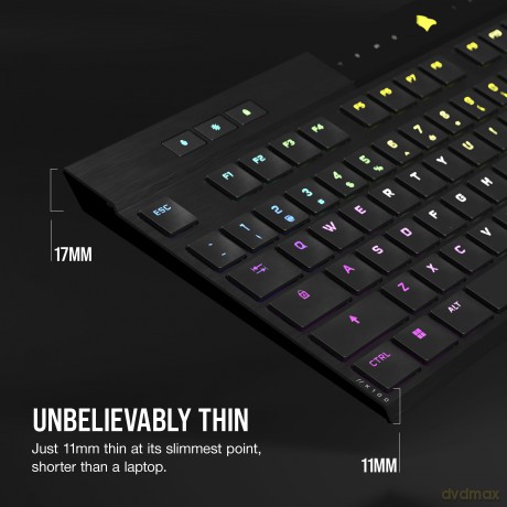 Klawiatura K100 RGB Air Wireless Ultra Thin Cherry MX
