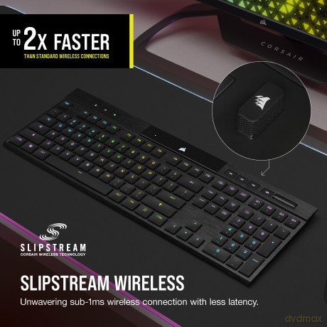 Klawiatura K100 RGB Air Wireless Ultra Thin Cherry MX