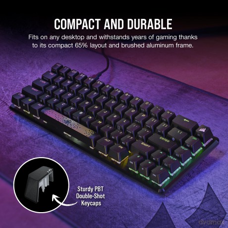 Klawiatura K65 Pro Mini RGB 65% Optical-Mechanical
