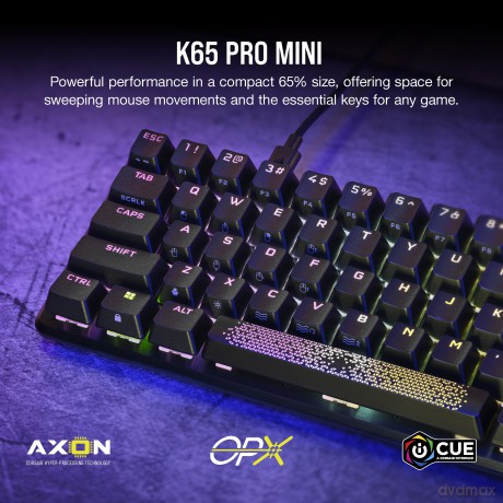 Klawiatura K65 Pro Mini RGB 65% Optical-Mechanical