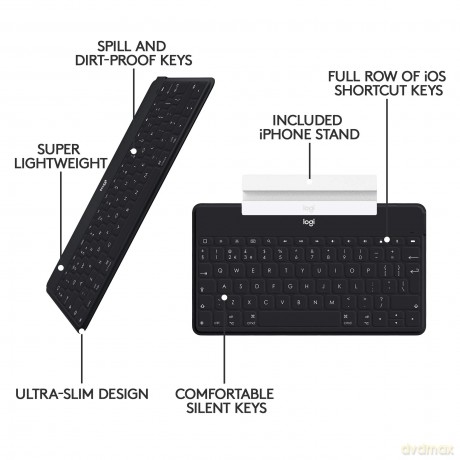 Klawiatura Keys-To-Go do iPada czarna 920-006710