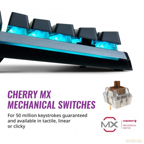 Klawiatura MasterKeys MK 730 (Cherry MX Brown) podświetlenie RGB