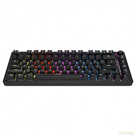 Klawiatura mechaniczna bezprzewodowa PHENIX Gateron Yellow Pro, ABS