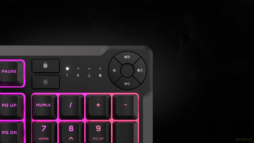 Klawiatura mechaniczna K55 Core RGB czarna