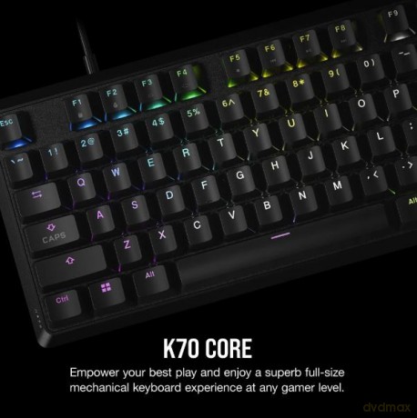 Klawiatura mechaniczna K70 Core RGB czarna