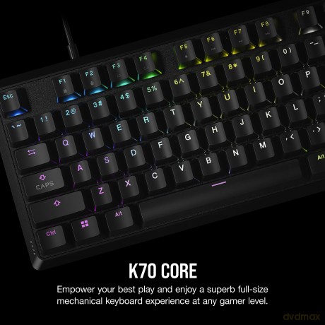 Klawiatura mechaniczna K70 Core RGB czarna
