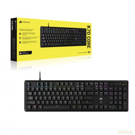 Klawiatura mechaniczna K70 Core RGB czarna