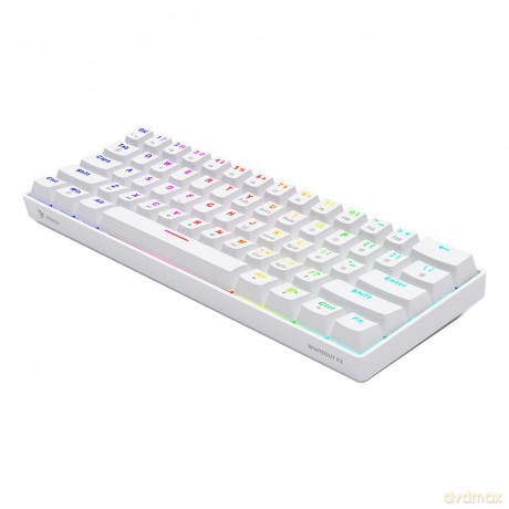 Klawiatura mechaniczna Whiteout X2, Blue Outemu, Hot Swap