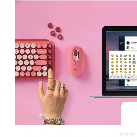 Klawiatura Pop Keys Coral Rose 920-010737
