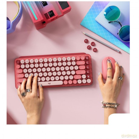 Klawiatura Pop Keys Coral Rose 920-010737