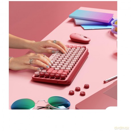 Klawiatura Pop Keys Coral Rose 920-010737