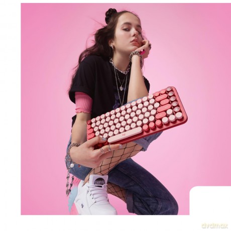 Klawiatura Pop Keys Coral Rose 920-010737