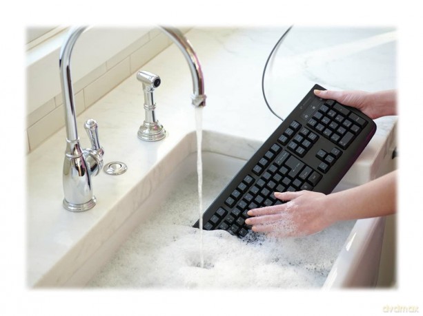 Klawiatura Pro Fit Washable Keyboard Wired DE